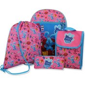 Wholesale - 5pc BLUE'S CLUES PINK BACKPACK SET C/P 35, UPC: 840716249146